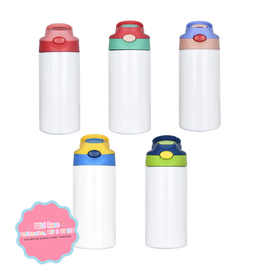 12oz Flip Top Water Bottle
