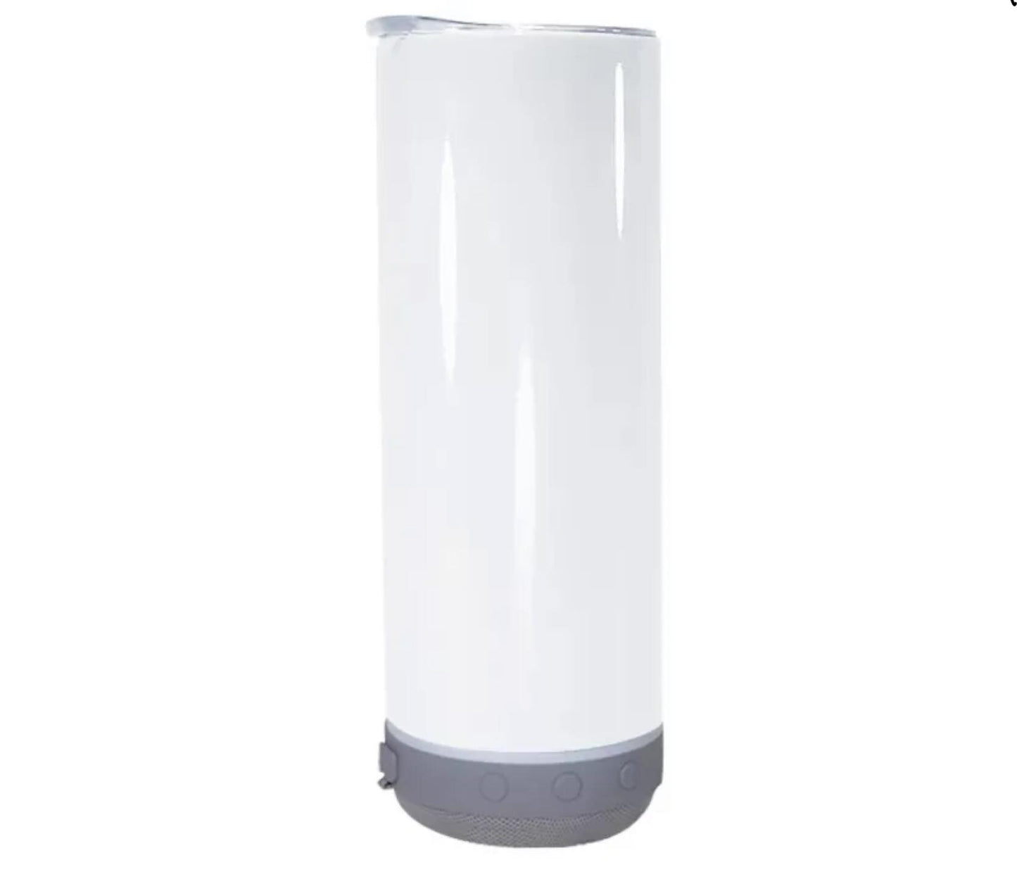 20oz Blue Tooth Sublimation Tumbler