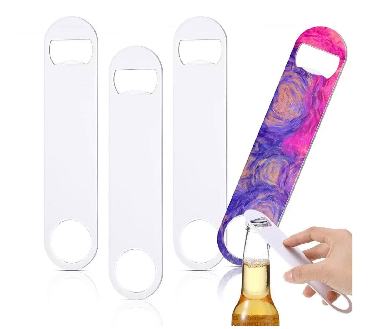 Sublimation Bottle Opener- Rectangle