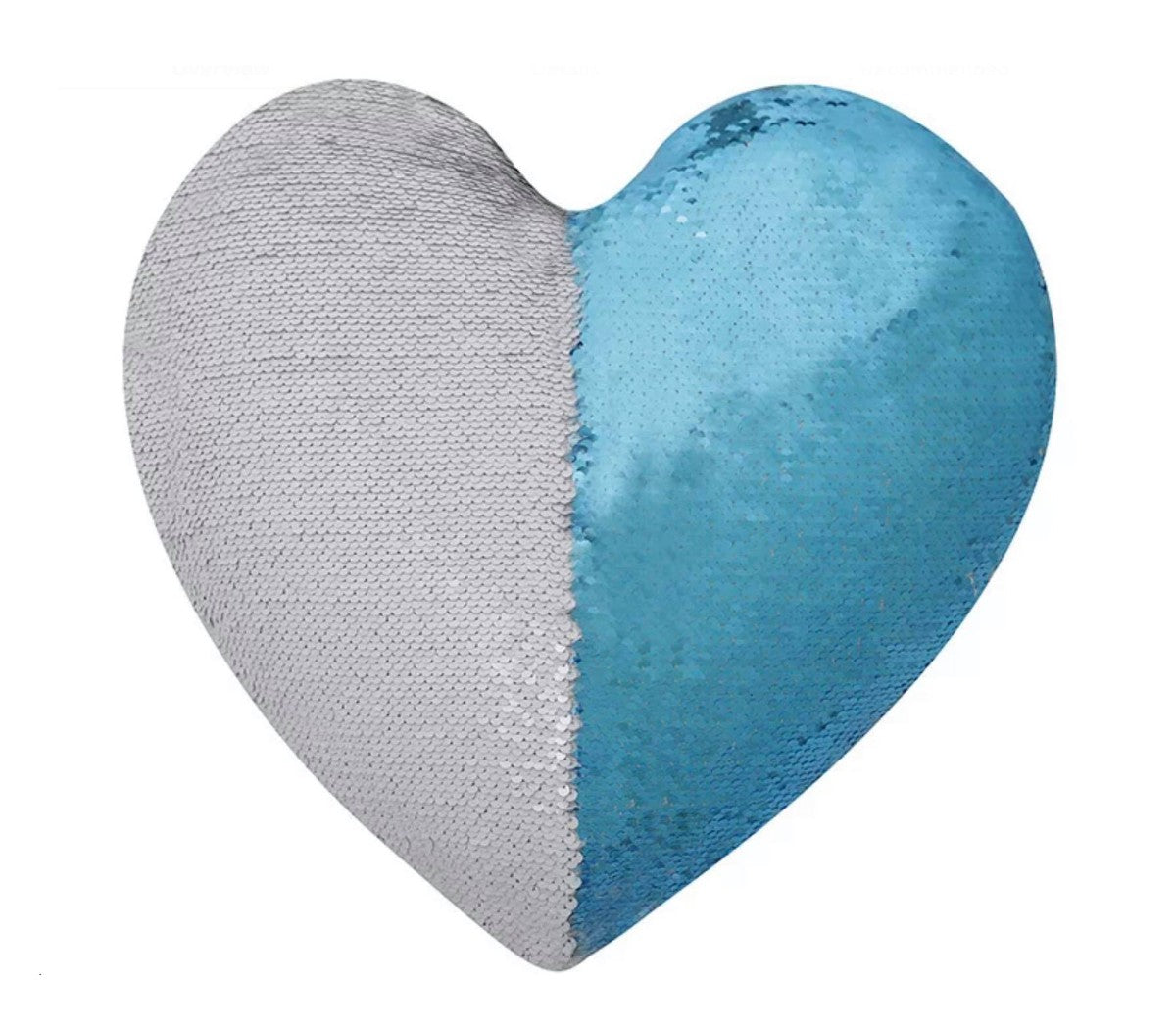 Heart Sequin Pillow Cover