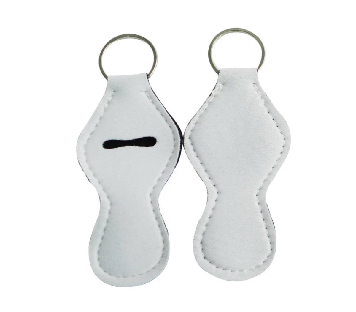 Hour Glass Chapstick Holder Keychains