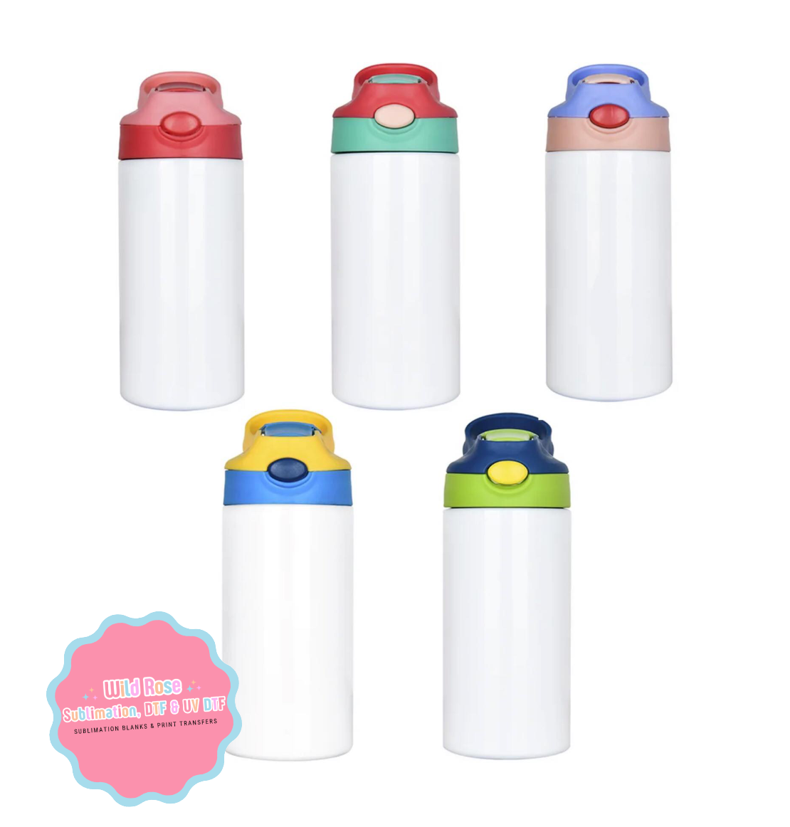 12oz Flip Top Water Bottle