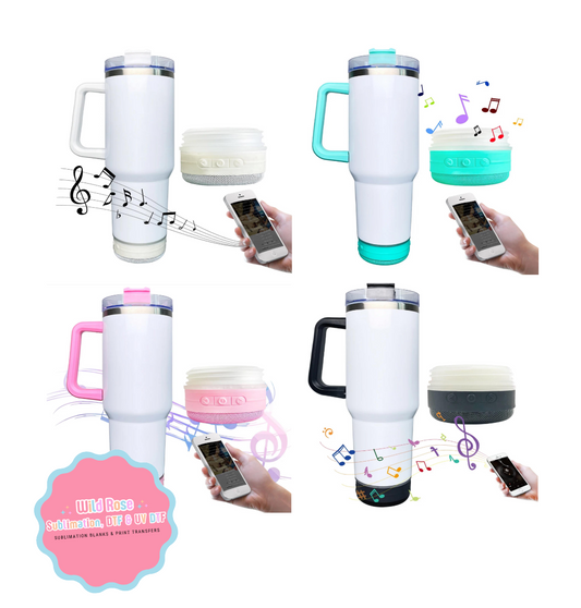 40oz Bluetooth Sublimation Tumblers