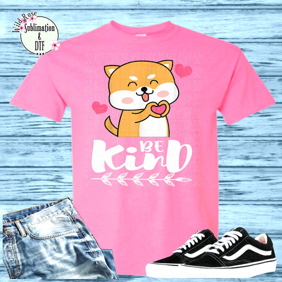 Pink Shirt Day- Be Kind-Cat