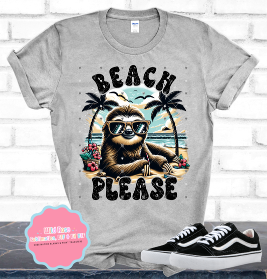 Beach Please-Sloth