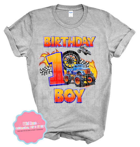 Birthday Boy-Monster Truck-1