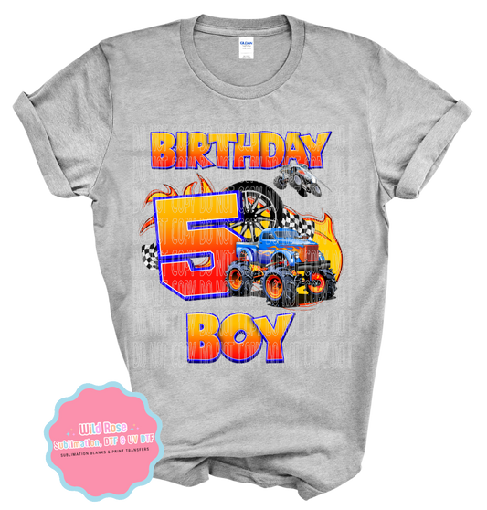 Birthday Boy-Monster Truck-5