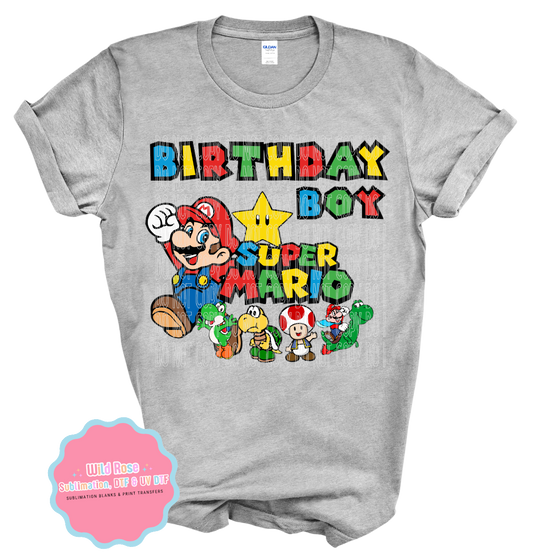 Birthday Boy-Super Mario Bros