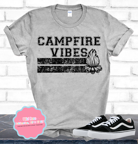 Campfire Vibes-Distressed