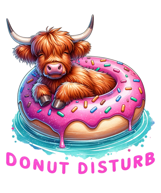 Donut Disturb Cow