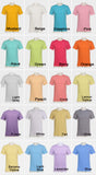 Adult Sublimation Polyester Round Neck T-Shirts