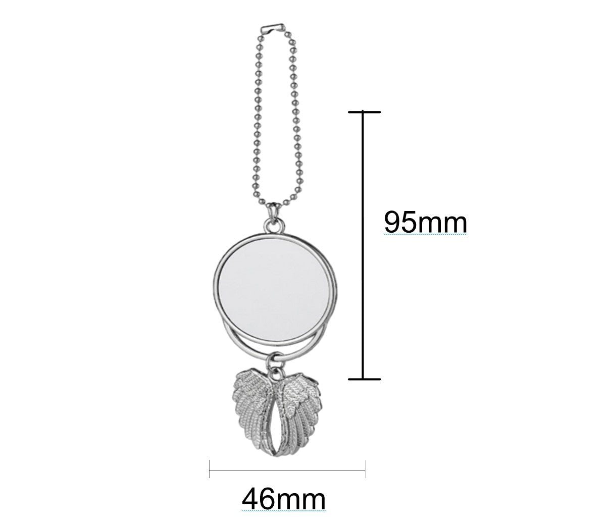 Angel Wings Double Sided Ornament