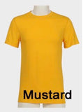 Adult Sublimation Polyester Round Neck T-Shirts