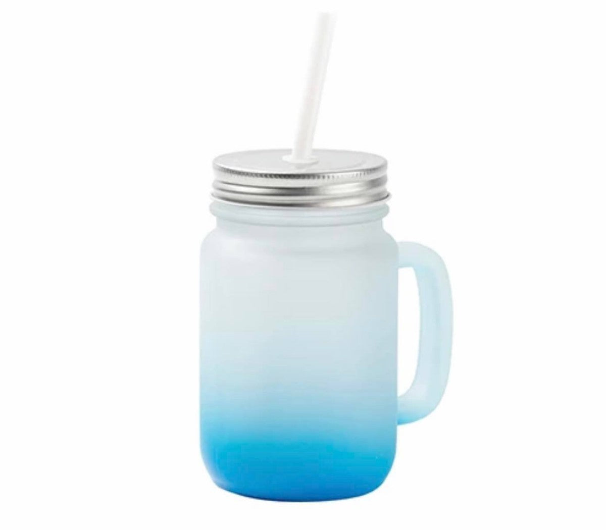 12oz Frosted Glass Mason Jars