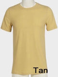 Adult Sublimation Polyester Round Neck T-Shirts