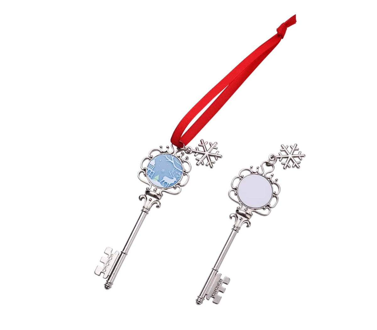 Santa Key Sublimation Ornament
