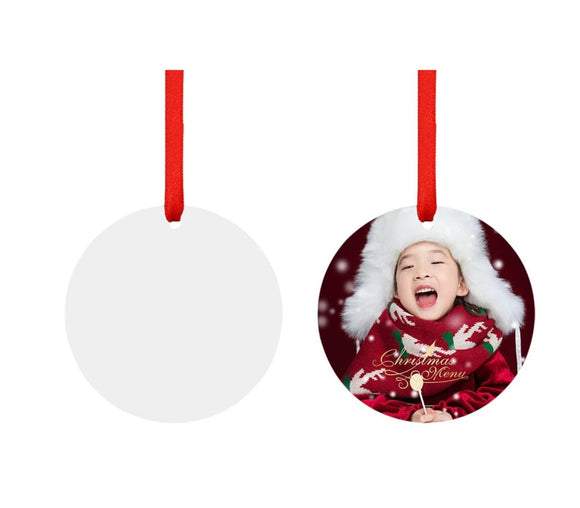 2.5” Circle MDF Ornament