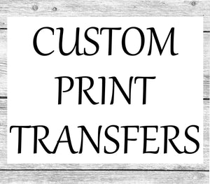 Custom Wine Tumbler Print Transfer