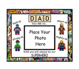 Dad Superhero Digital Design