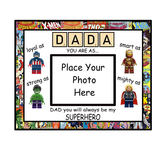 Dada Superhero Digital Design