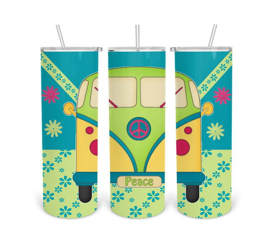 Happy Camper 2 Tumbler Print Transfer