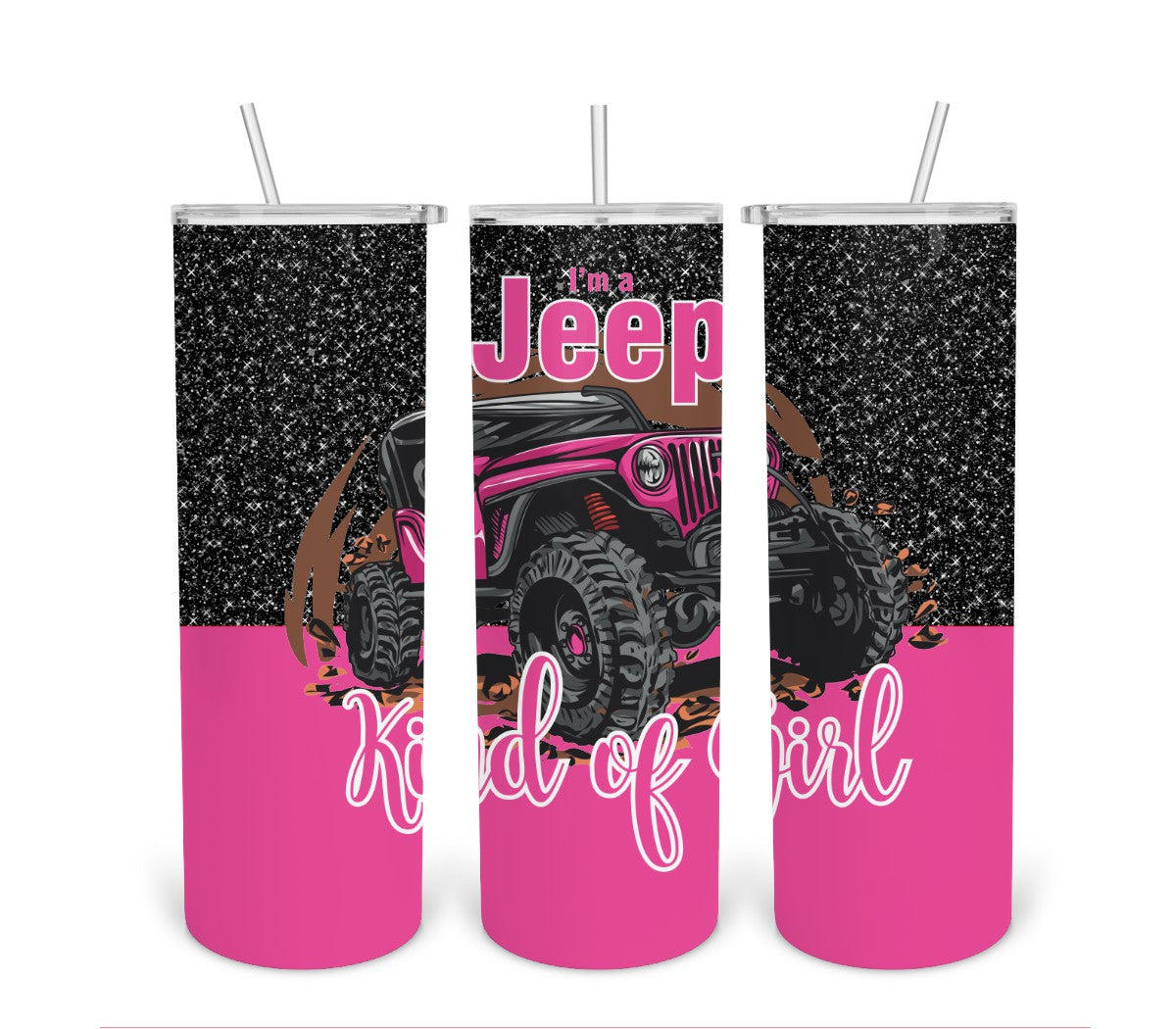 Jeep Kind Of Girl 2-Tumbler Digital Design