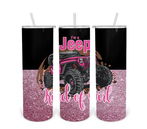 Jeep Kind Of Girl 4-Tumbler Digital Design