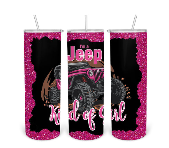Jeep Kind Of Girl 1-Tumbler Digital Design