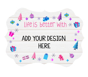 Life Is Better With... Benelux Ornament Digital Design Bundle