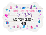 Life Is Better With... Benelux Ornament Digital Design Bundle