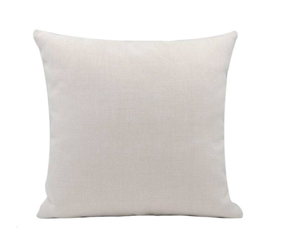 Linen Pillow Cover- Light Beige