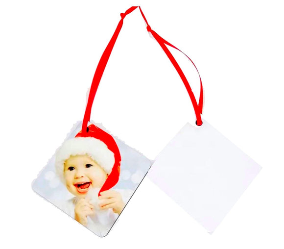Square MDF Ornament