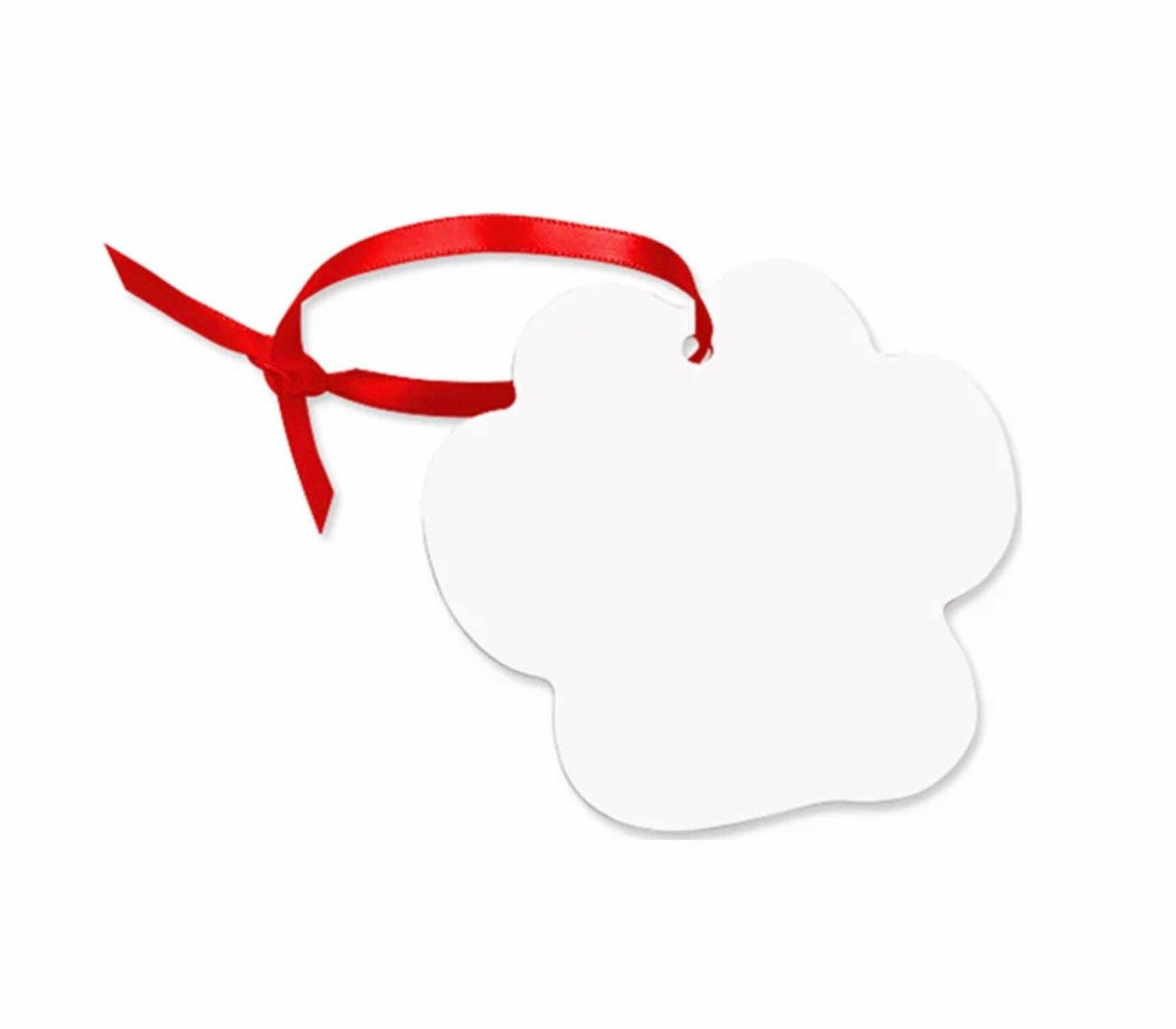 Dog/Cat Paw Aluminum Ornament