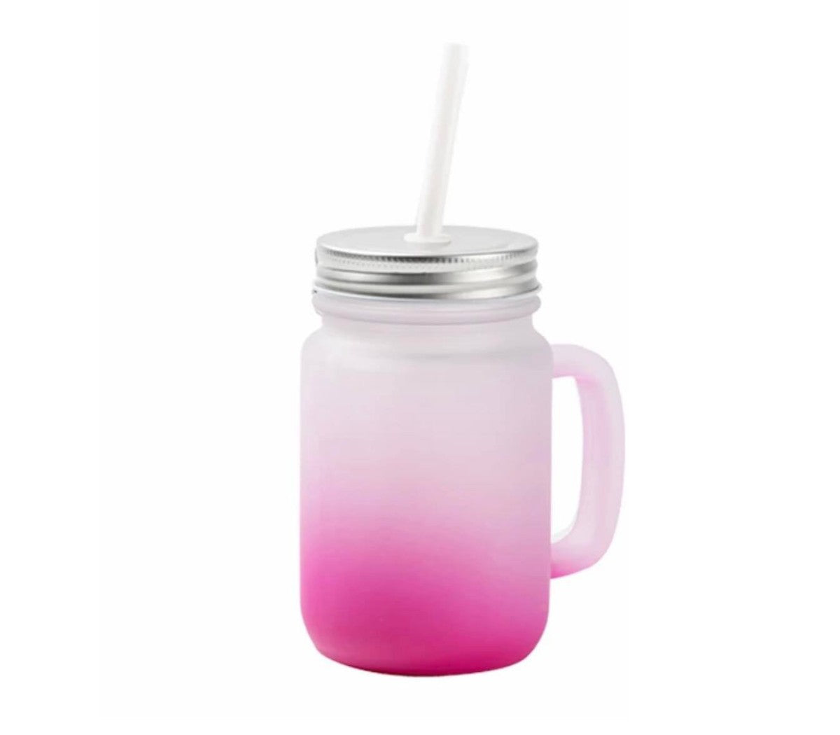 12oz Frosted Glass Mason Jars