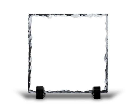 Rock Slate Photo Frame- 15.5x15.5x2.5cm