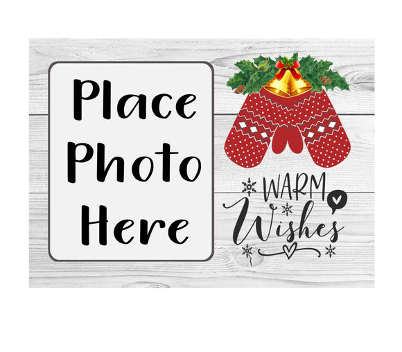 Warm Wishes- Photo Frame- Digital Design