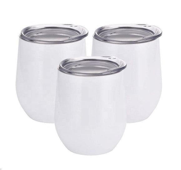 12oz Wine Tumblers-Straight