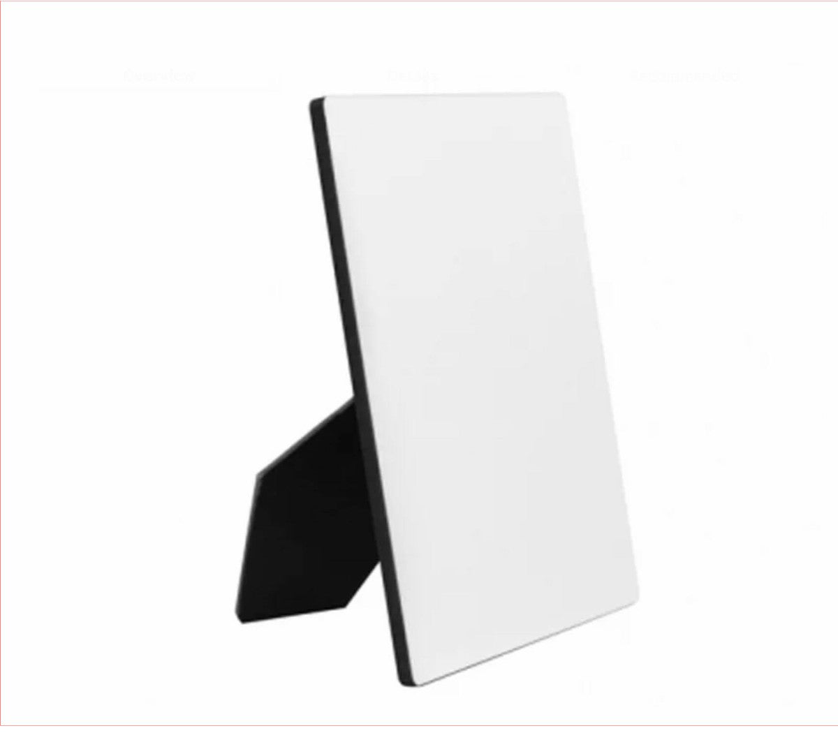 Hardboard- Photo Frame- Dry Erase Board- 5"x7"